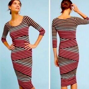 Bailey 44 Striped Body Con Dress